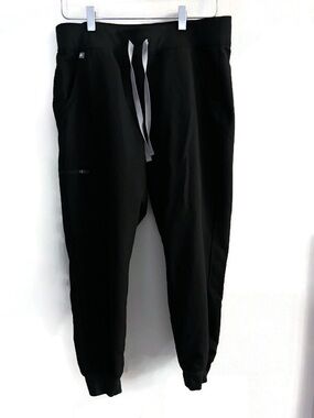 FIGS Black Jogger Scrubs Size Medium